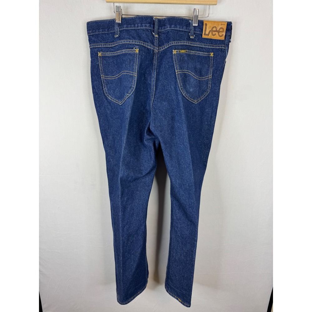 Vintage 90s Lee Riders Mens Straight Leg Dark Wash Denim Jeans 40x30 Canada - Picture 2 of 10